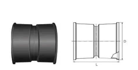 Муфта соединительная ДГТ 190/160