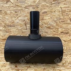 Тройник ПНД 400х110 мм SDR 13,6 с монолитным корпусом