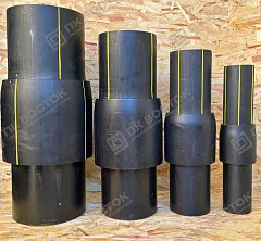 Неразъемное соединение полиэтилен-сталь 250-273 мм SDR 11 газ